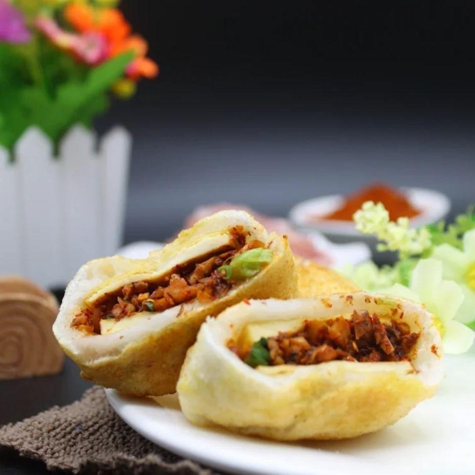 贵州毕节名小吃大方土特产大方糍粑零食小吃糍粑包豆干折耳根