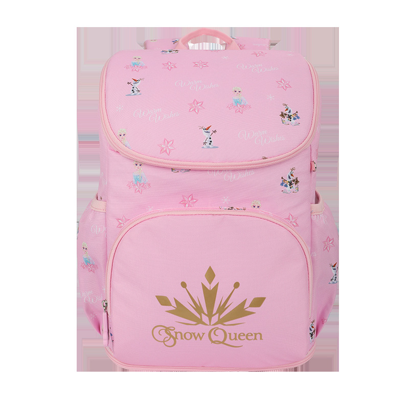 Disney School Bag Elementary School Student Frozen Space School Bag Girls Grade 1-4 Ultra Light Lightweight Backpack