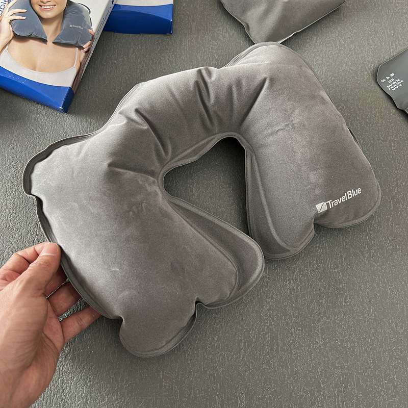 便携旅行植绒充气u型枕飞机旅行枕颈枕头靠脖-阿里巴巴