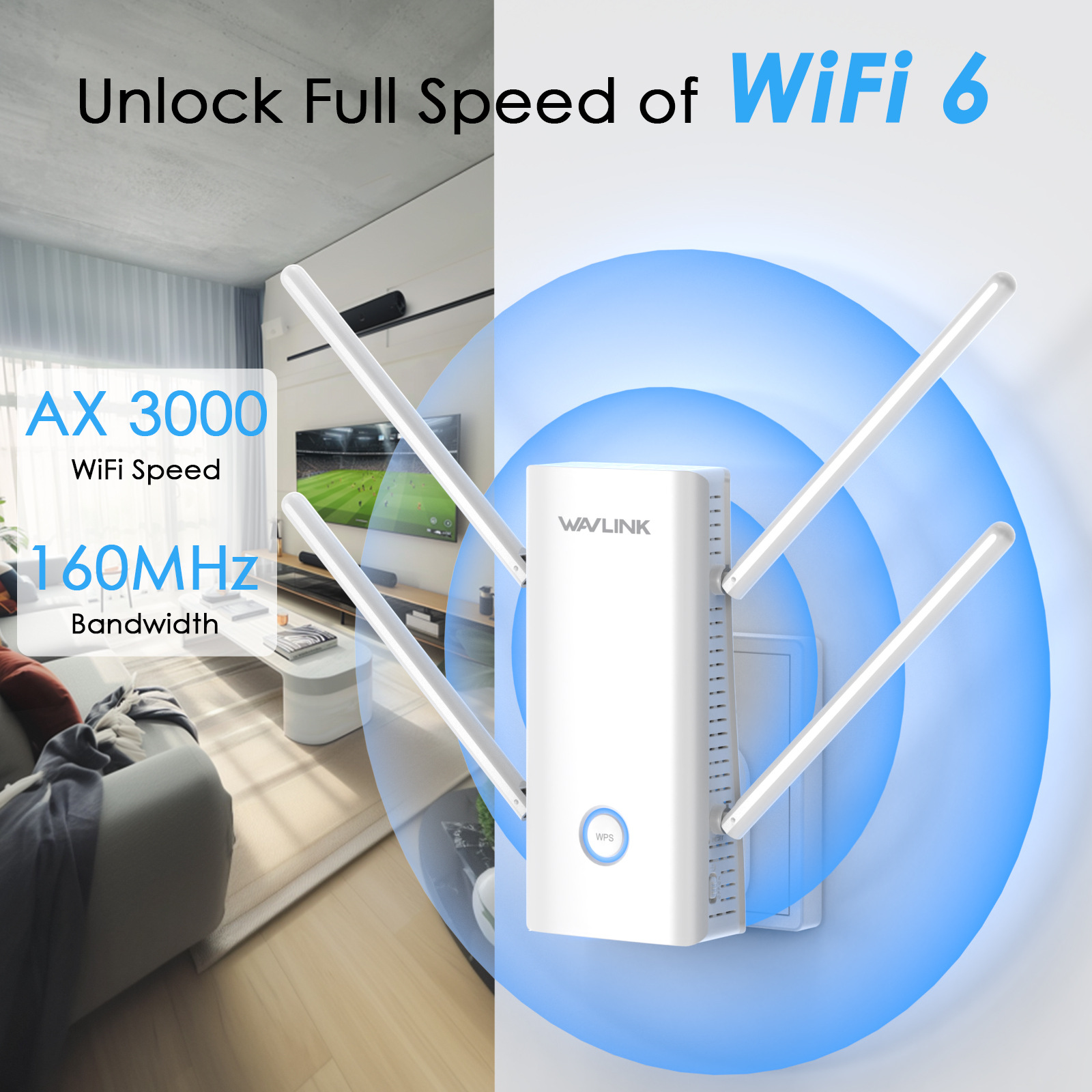 wifi 信号放大器中继器路由器扩展器双频5gwifi63000兆573ax3