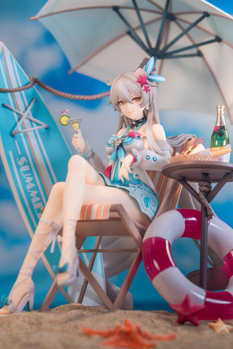 apex 崩坏3 沙滩美少女 落日浅岸 德丽莎 手办摆件模型