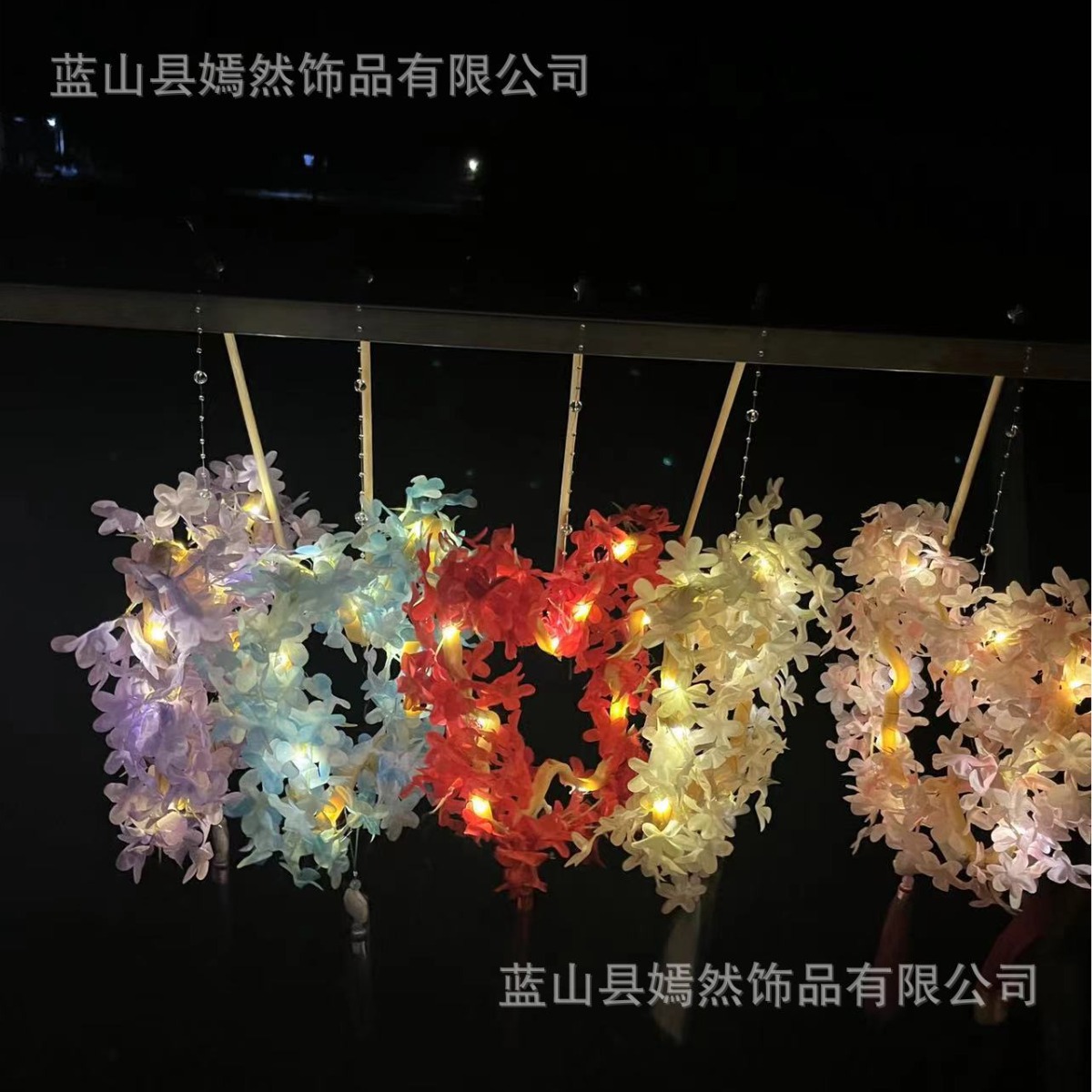 Wholesale Scenic Spot Stall Butterfly Shaped Festive Lantern Juanhua Beads Ancient Style Portable Han Chinese Clothing Accessories Photo Props Flower