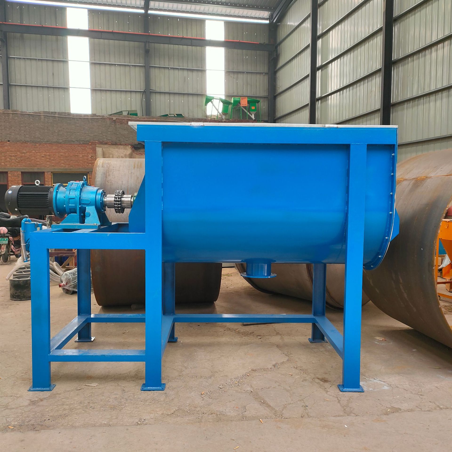 u型玻化微珠搅拌机 外墙保温砂浆混合搅拌 砂浆生产线搅拌机设备