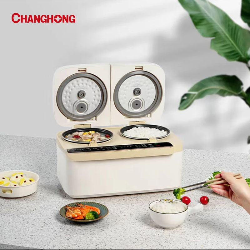 Suitable for Changhong Double-Liner Rice Cooker Non-Stick Household Smart Rice Cooker Large Capacity Reservation Smart Rice Cooker Wholesale