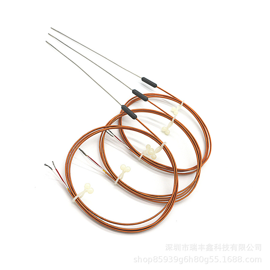 热流道针式感温线美国热电偶1.0 1.5 分流板铠装注塑机探针k j型