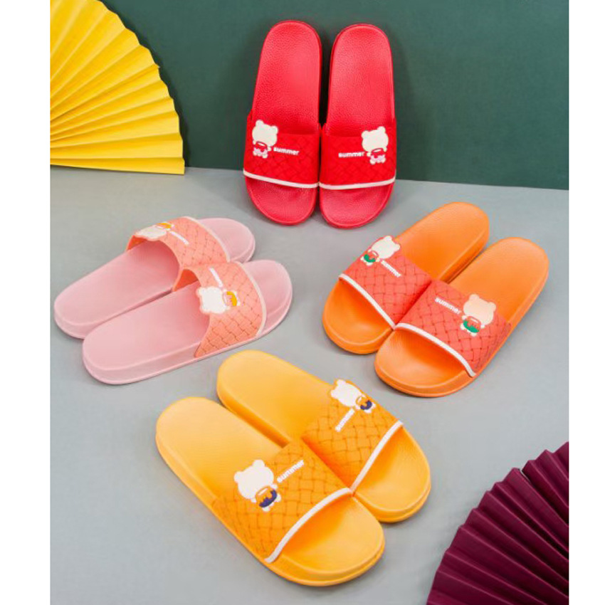 时尚一字滴塑面 塑料拖鞋批发夏季新居家凉拖鞋现货男女情侣拖鞋