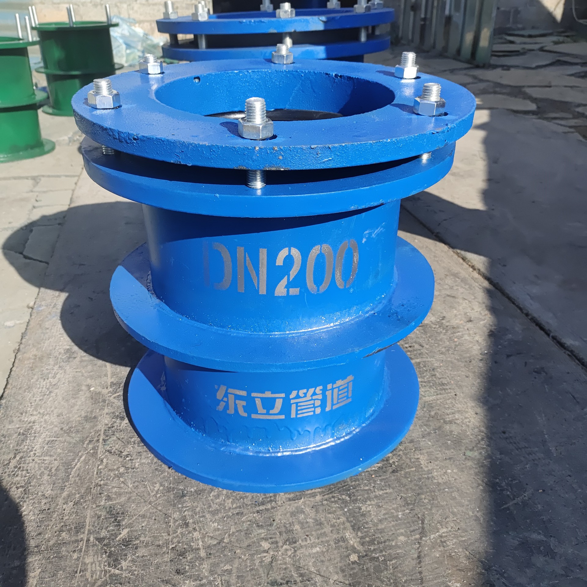 柔性防水套管国标a型b型穿墙钢套管人防电气密闭通风刚性防水套管