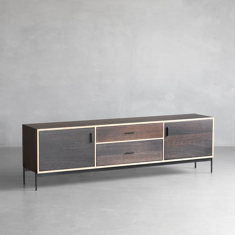 原版英国squareroots原装橡木北欧表情juno实木复古电视柜白蜡木