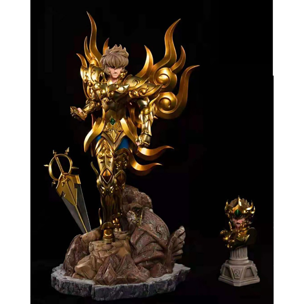 三雷gk 工厂 神黄金圣斗士 狮子座 雕像 模型雕像手办