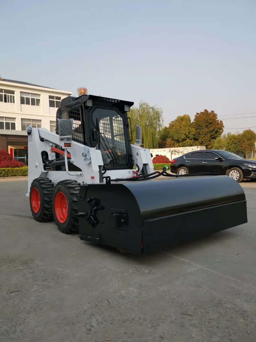 装载机式扫路车道路清扫车路面清扫机环卫机械设备的厂家