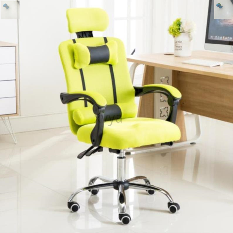 办公室布艺椅子护颈椎靠背人体工学升降椅结实职员会议椅舒服透气