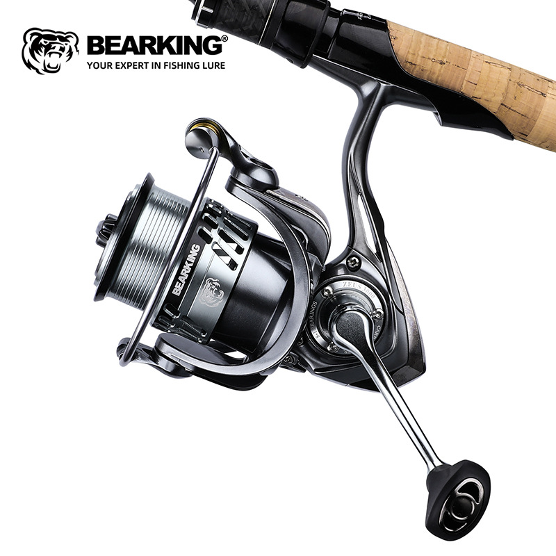 Bear King Lure Zeus Metal Fishing Wheel 8+1 Fishing Reel Tossing Micro Object Fishing Reel Reel for Telescopic Fishing Rod Spinning Reel Wholesale