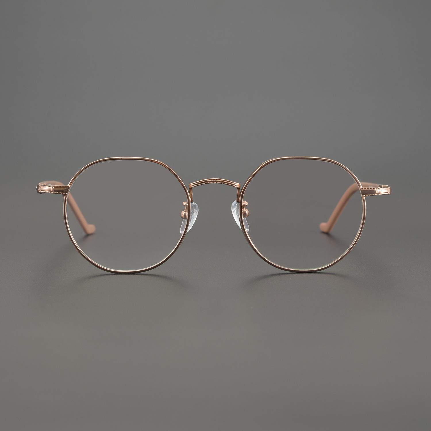 日本龟牌同款hot爆款小众轻奢纯钛复古多边行眼镜框ch152 深圳厂