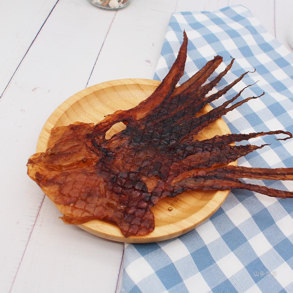 鱿鱼须干鱿鱼头干货下酒韩国鱿鱼爪丝足耐嚼即食休闲海鲜低脂零食