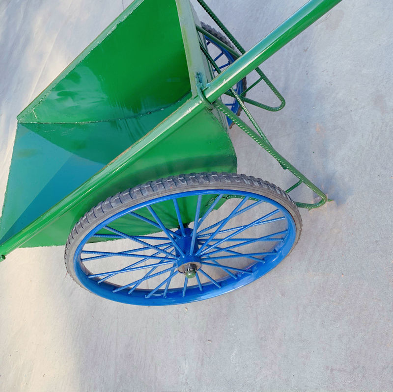 两轮人力家用手推车环卫垃圾车劳动车工地翻斗车养殖场运料车