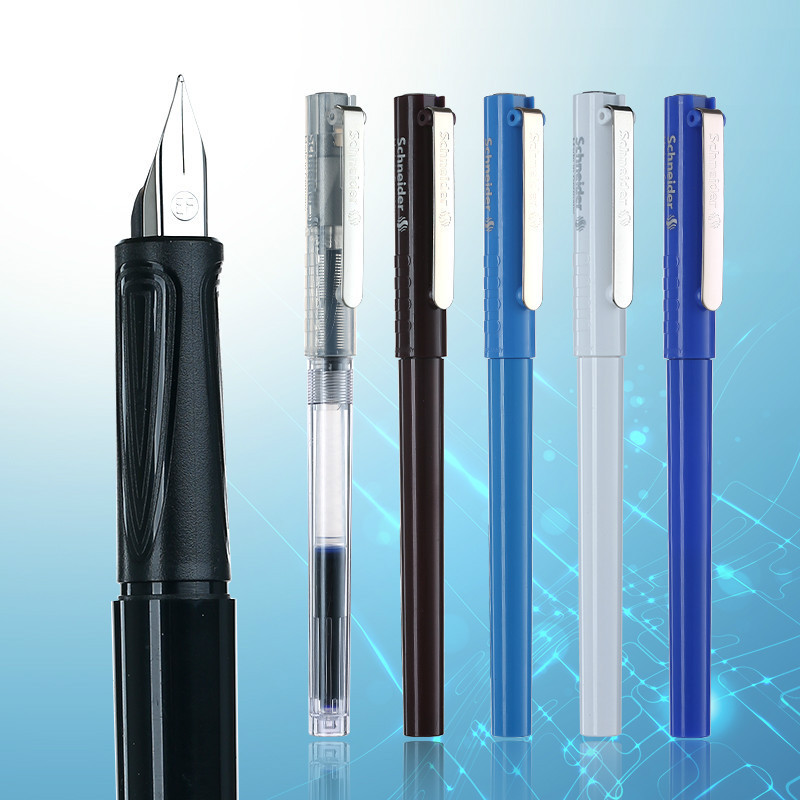 德国施耐德钢笔小学生bk406成人练字硬笔书法办公墨水墨囊钢笔