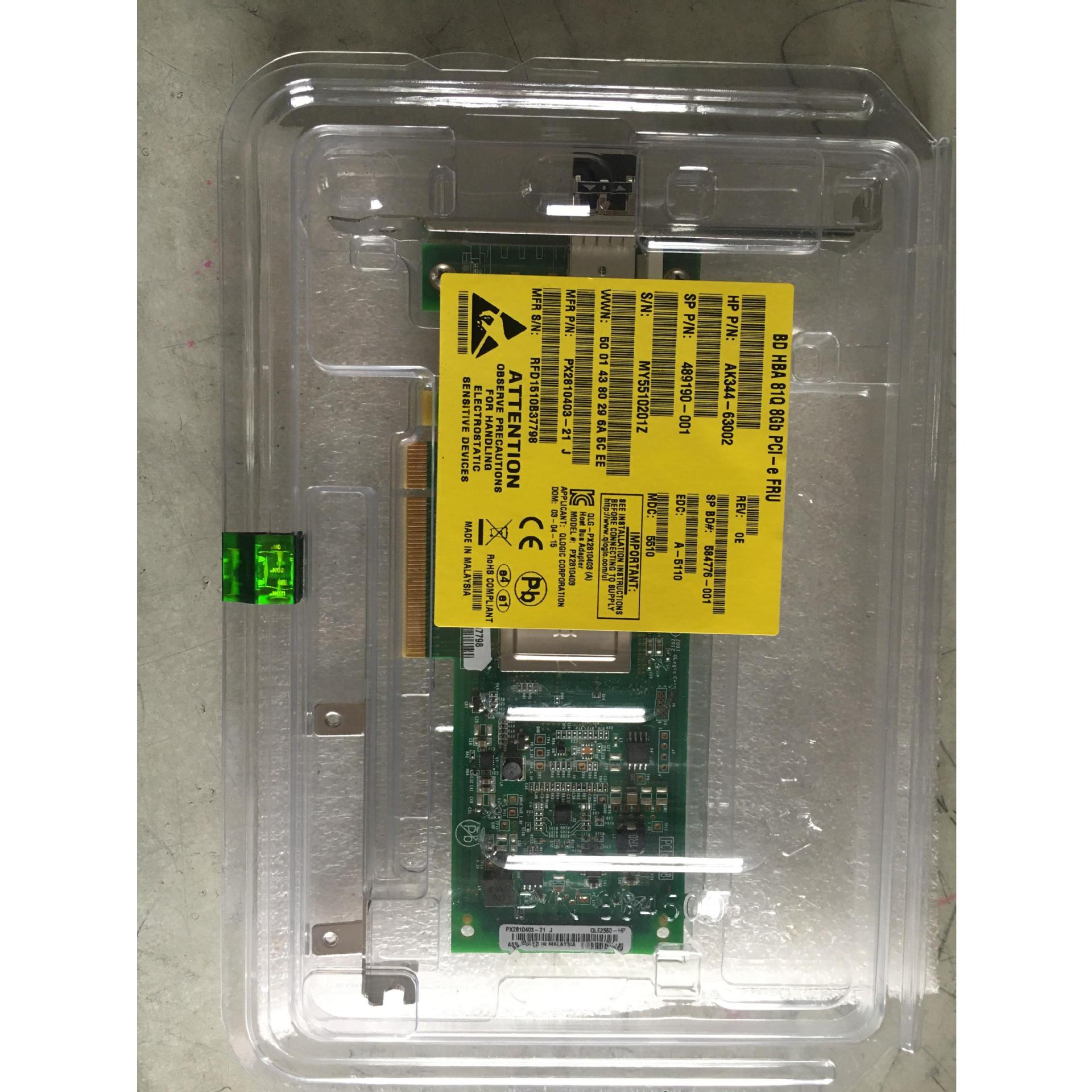 原装hp 81q hp ak344a hp 489190-001,584776-001单口光纤卡-阿里巴巴