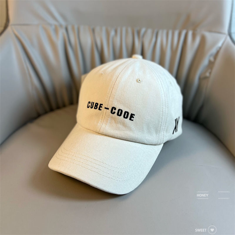 Early Spring New Baseball Cap Women's Letters Show Face Small Soft Top Korean Style Fashion Brand Hat Men's Cool Casual Peaked Cap Universal