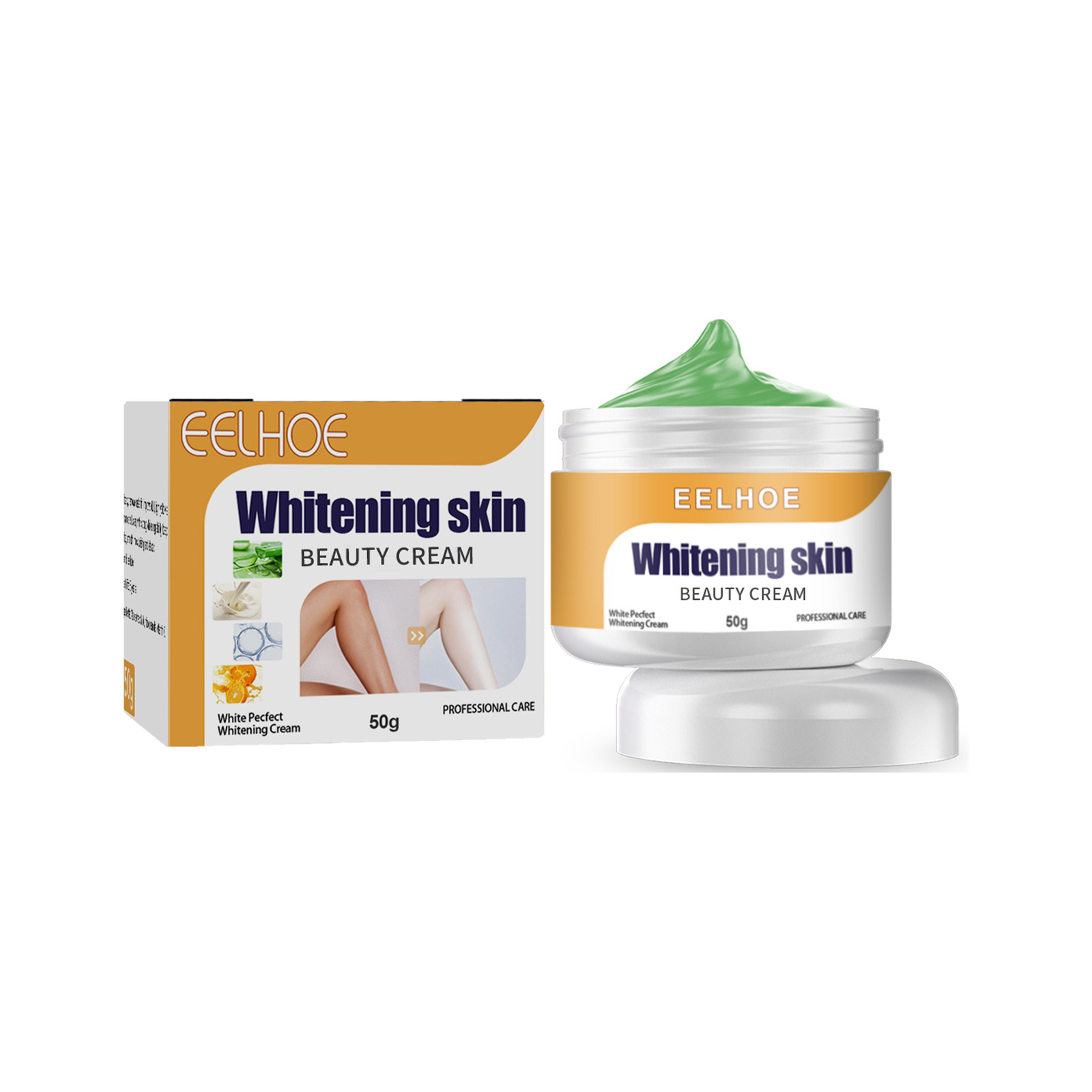 Eelhoe Body Moisturizer Skin Whitening Body Cream Moisturizer Nourishing and Hydrating Skin Cream Brightening Skin Color