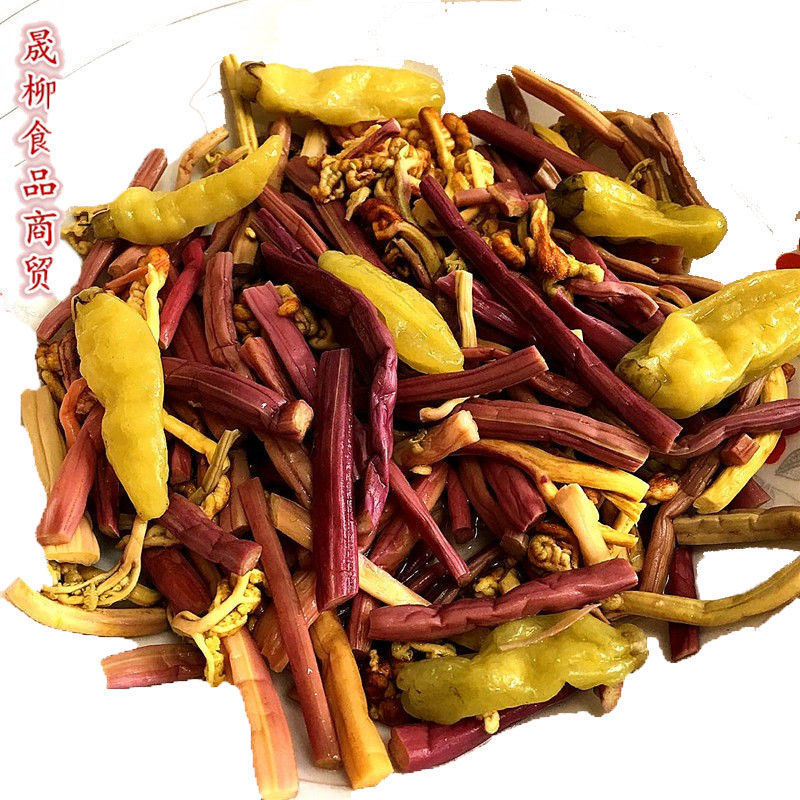 泡椒蕨菜山野菜新鲜即食野生蕨菜咸菜下饭菜泡菜200g炒肉湖北四川