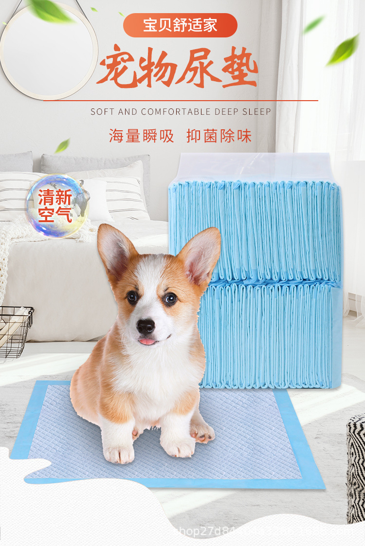 源头厂家宠物用品诱导尿垫加厚除臭小狗狗尿垫批发一件代发狗尿片