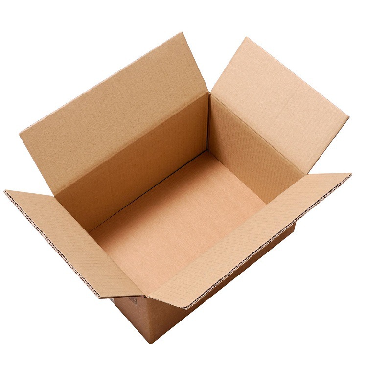 现货 空白5层快递箱 搬家收纳纸箱 牛皮纸色特硬瓦楞纸箱 工厂-阿里巴