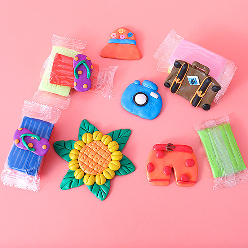 Hot Sale 40 Color DIY Box Set Handmade Polymer Clay Children's Educational Environmental Protection Material Toys