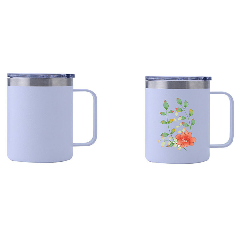 Customized 350ml Mug Logo Pattern Customized 304 Stainless Steel Double-Layer Tumbler Vacuum Cup Travel Mug