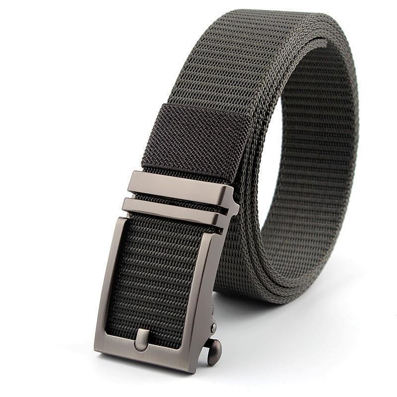 new outdoor sports automatic buckle nylon woven tactical belt men‘s multifunctional canvas belt factory wholesale