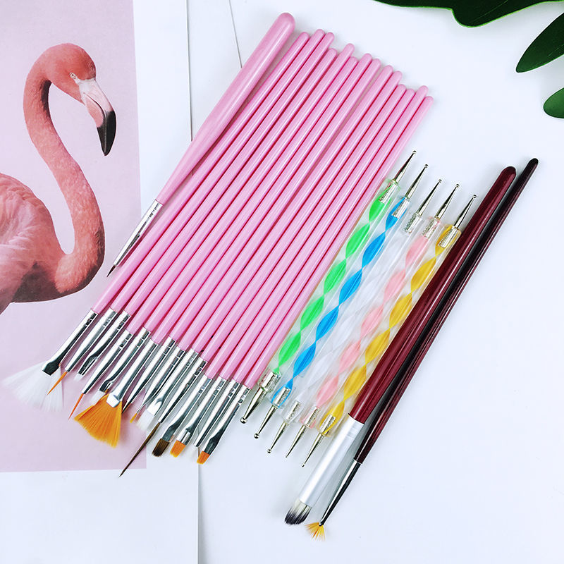 点珠笔初学者美甲笔套装多用钻圆点花拉线画花笔彩绘晕染戳戳批发