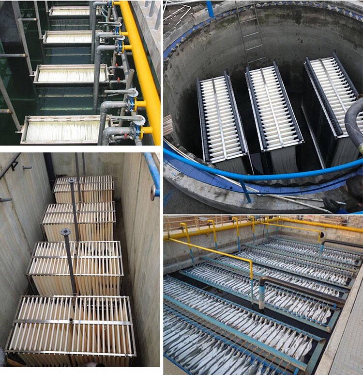 膜生物反应器mbr膜组件pvdf中空纤维污水处理一体化设备mbr帘式膜