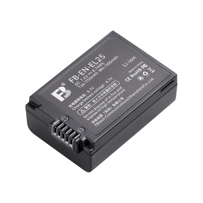 沣标en-el25相机电池适用尼康z30 zfc z50微单相机数码相机电池