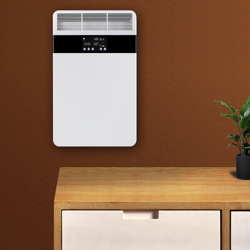 壁挂式新风机热交换通风换气新风系统联动天猫精灵单双向流新风机