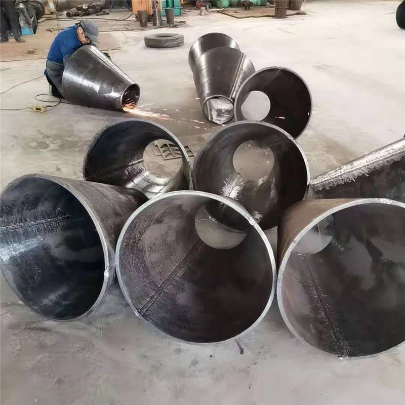 卷制焊接大小头 工业级喇叭口同心变径锥尖椎管