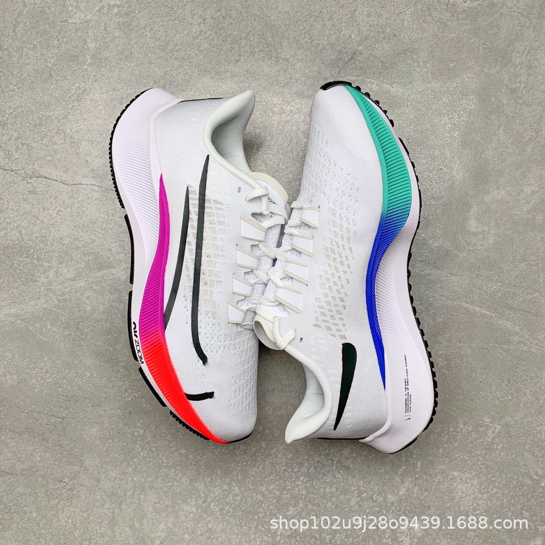 高品质莆田鞋登月zoom飞马37代透气减震男女跑步鞋休闲情侣运动鞋