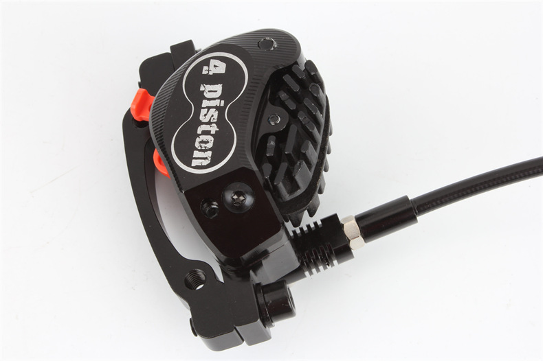 zeroing 山地自行车油刹 4活塞油压碟刹器 刹车 cnc油碟 刹把