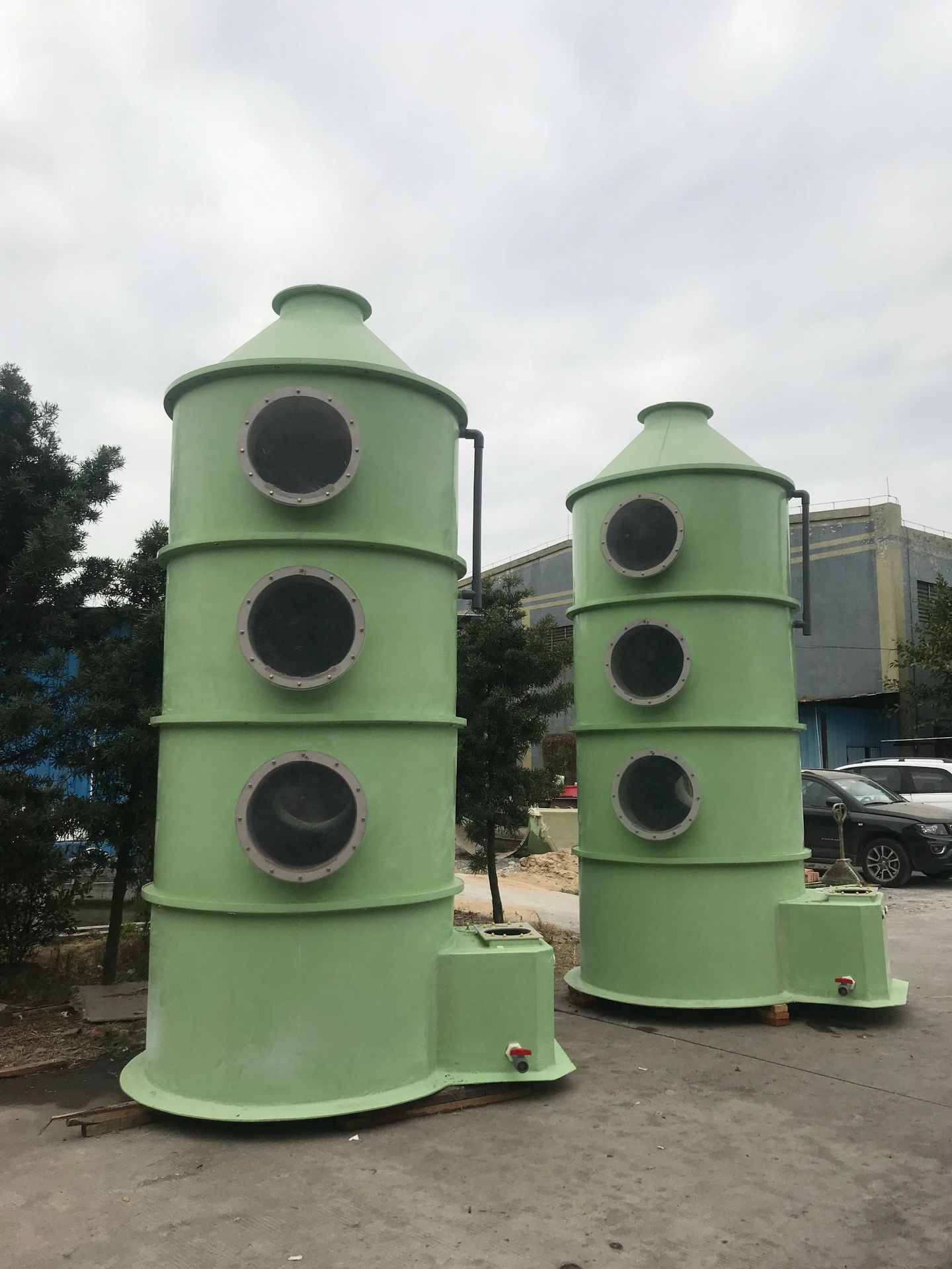 玻璃钢脱硫塔喷淋塔 玻璃钢酸雾废气处理吸收塔净化洗涤塔脱硫塔