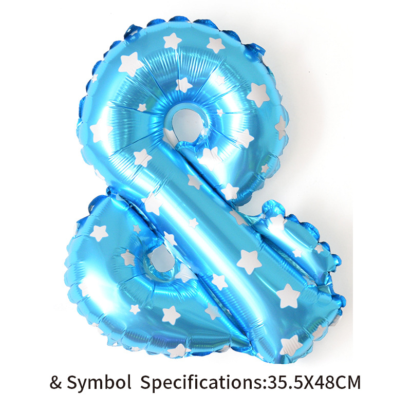 16-Inch Punctuation Balloon Question Mark Exclamation Mark @>& Birthday Party Proposal Decorative Aluminum Film Balloon