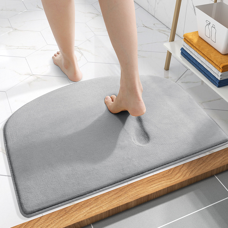 Beidi Cross-Border Home Thickened Bathroom Non-Slip Mat Memory Foam Floor Mat Household Water-Absorbing Quick-Drying Carpet Soft Mat