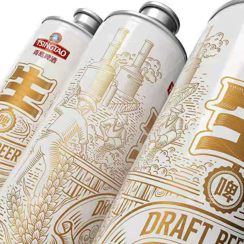 活动青岛·生啤酒1l*6瓶生啤居家烤肉酒吧麦香鲜啤啤酒整箱批发