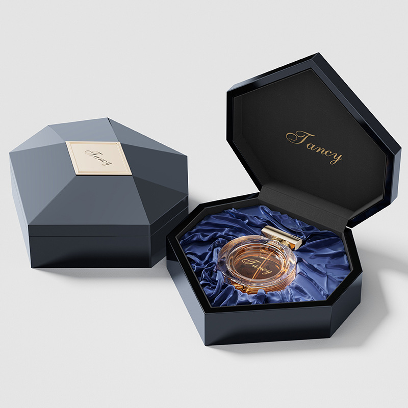 加工创意设计心形化妆品包装盒定制 七夕情人节订做高档香水盒