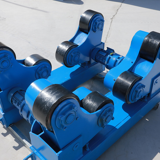 蜗轮蜗杆自调式焊接滚轮架 5吨 10吨自动式滚轮架