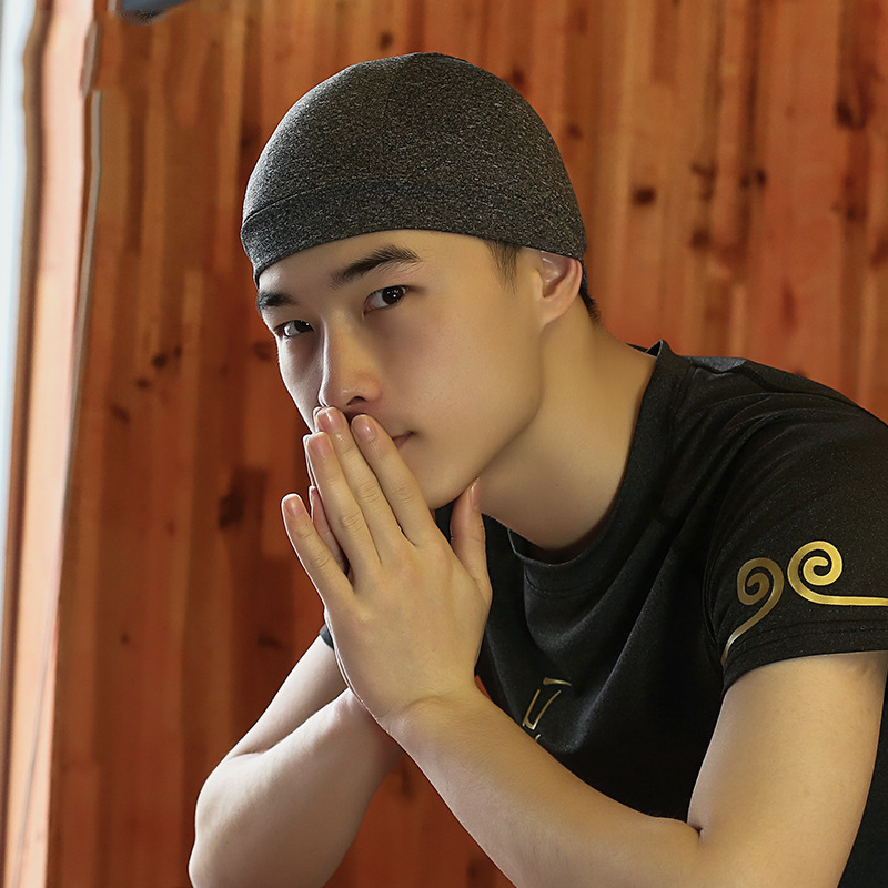男士光头帽子
