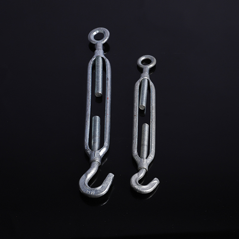 Steel Wire Rope Tensioner Galvanized Turnbuckle Masteel Turnbuckle Bolt Wire Rope Tighten Belt Tensioner