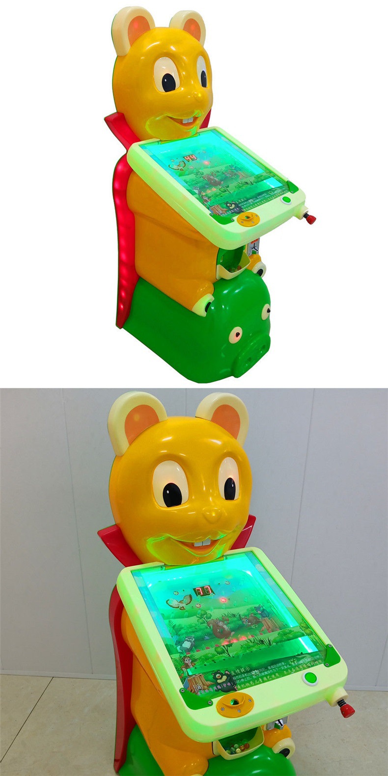 拉杆弹弹珠机新款儿童打弹珠机摆摊拍拍乐套牛机街机投币机器商用