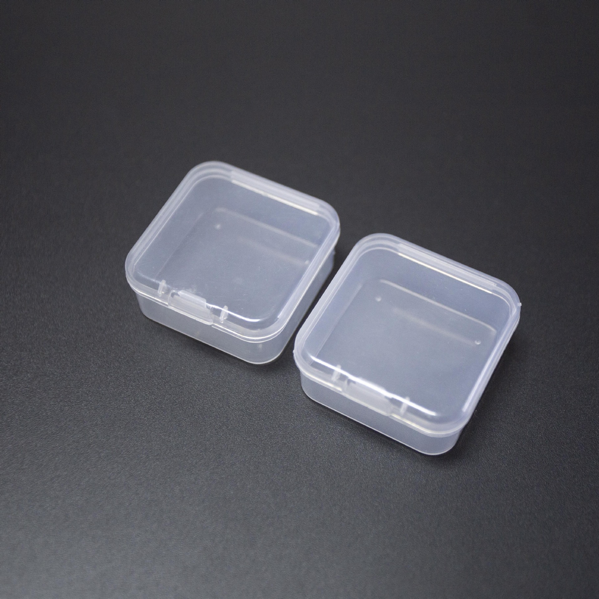 pp透明塑料盒子正方形小透明包装盒塑胶盒加高有盖收纳盒