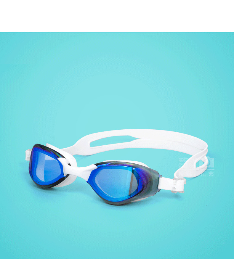 新款泳镜成人款防雾电镀竞速游泳眼镜批发专业竞赛训练游泳镜装备