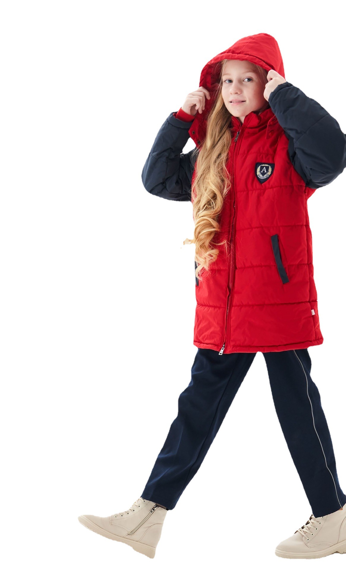 小学生园服小学生校服秋冬款儿童班服加厚纯棉红色棉袄