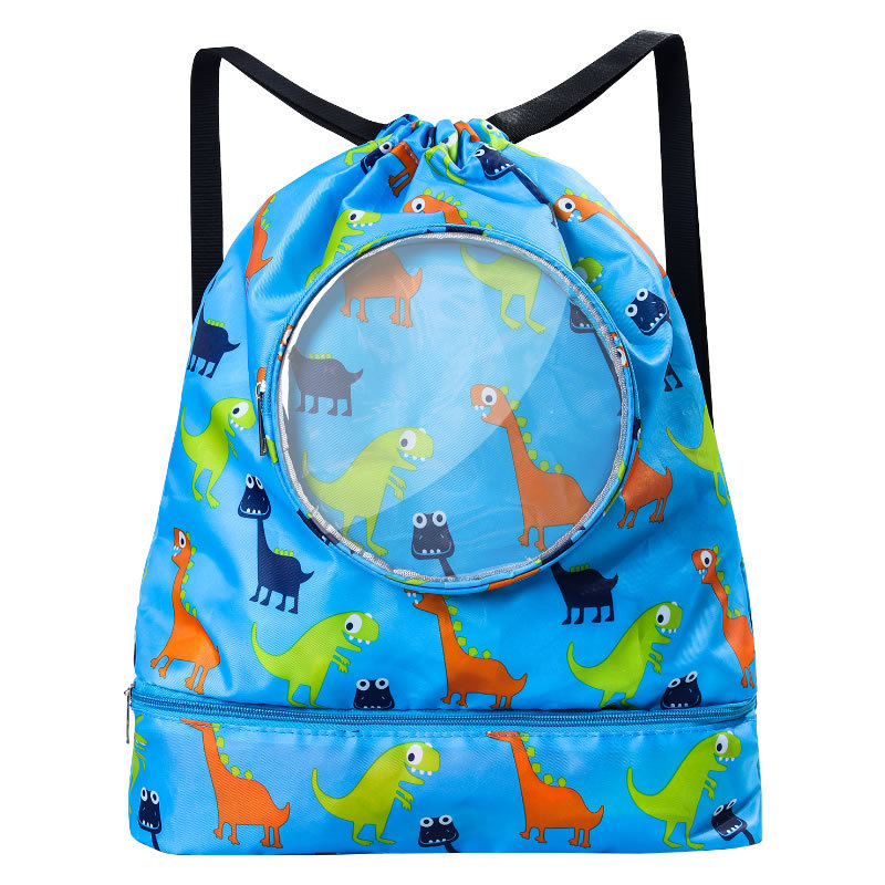 Swim Bag Dry Wet Separation Women's Swimsuit Buggy Bag Water-Proof Bag Men's Beach Bag Children's Backpack Swimming Equipment