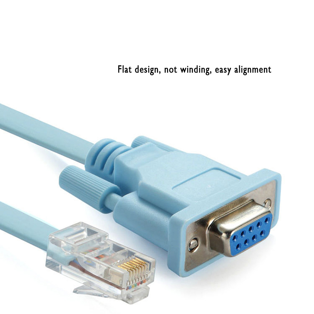 rj45转rs232 com串口9孔水晶头 db9转网口 console数据线-阿里巴巴